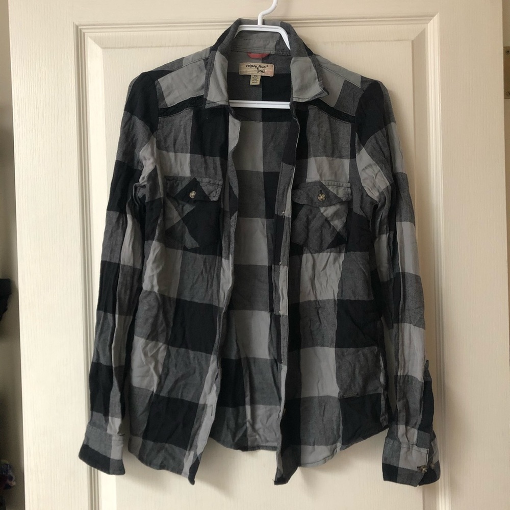 COPY - Tripe Five Soul flannel